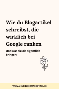 Blogartikel richtig schreiben