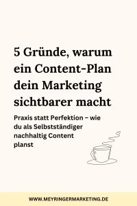 Content-Plan erstellen